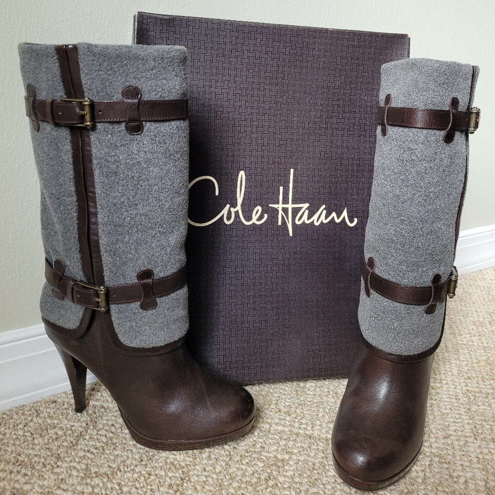 COLE HAAN Leather Boots